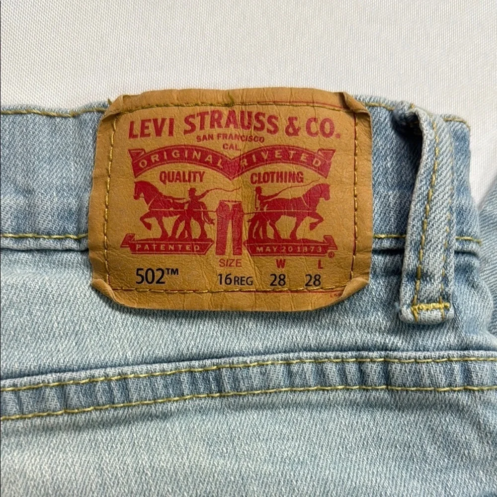 Levi's Blue Straight Jeans Timeless Fit